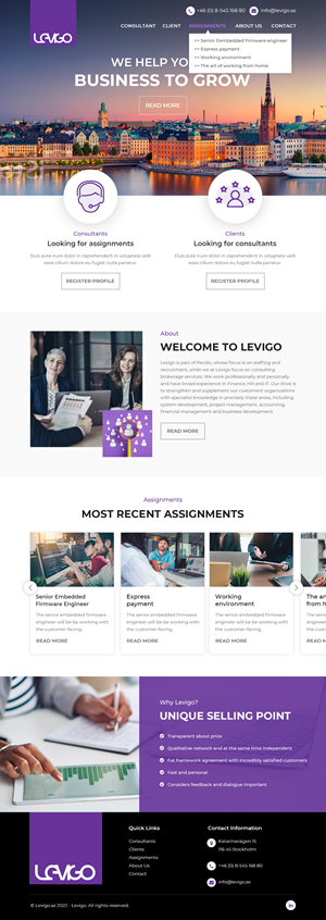 Wordpress Design by Starlyn DS for this project | Design: #29574413