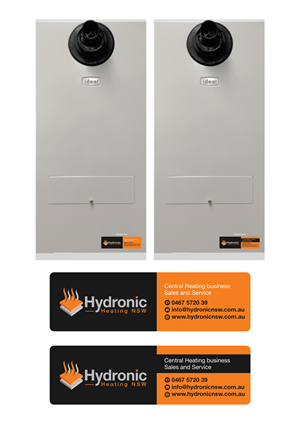 Sticker Design by Atvento Graphics for Hydronic Heating NSW | Design: #29490407