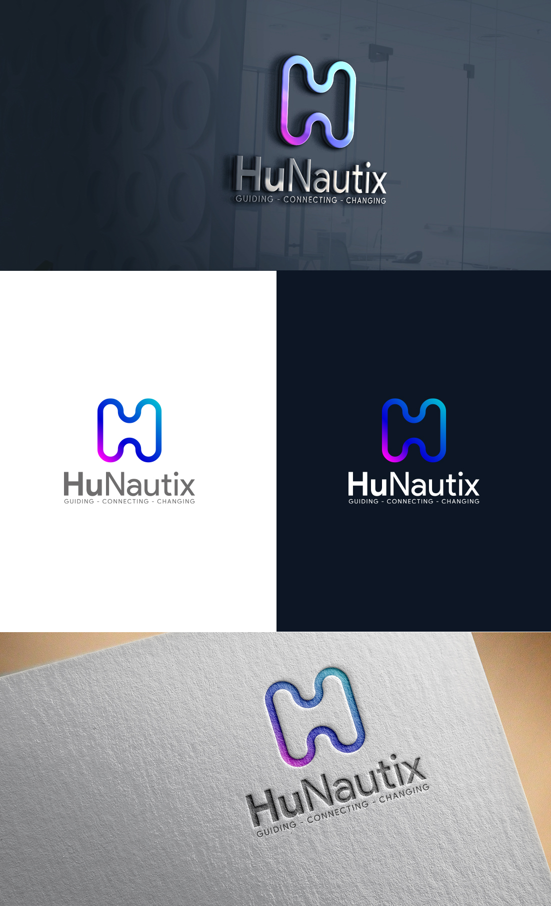 Logo-Design von GLDesigns für Hunautix S.A. | Design #29494468