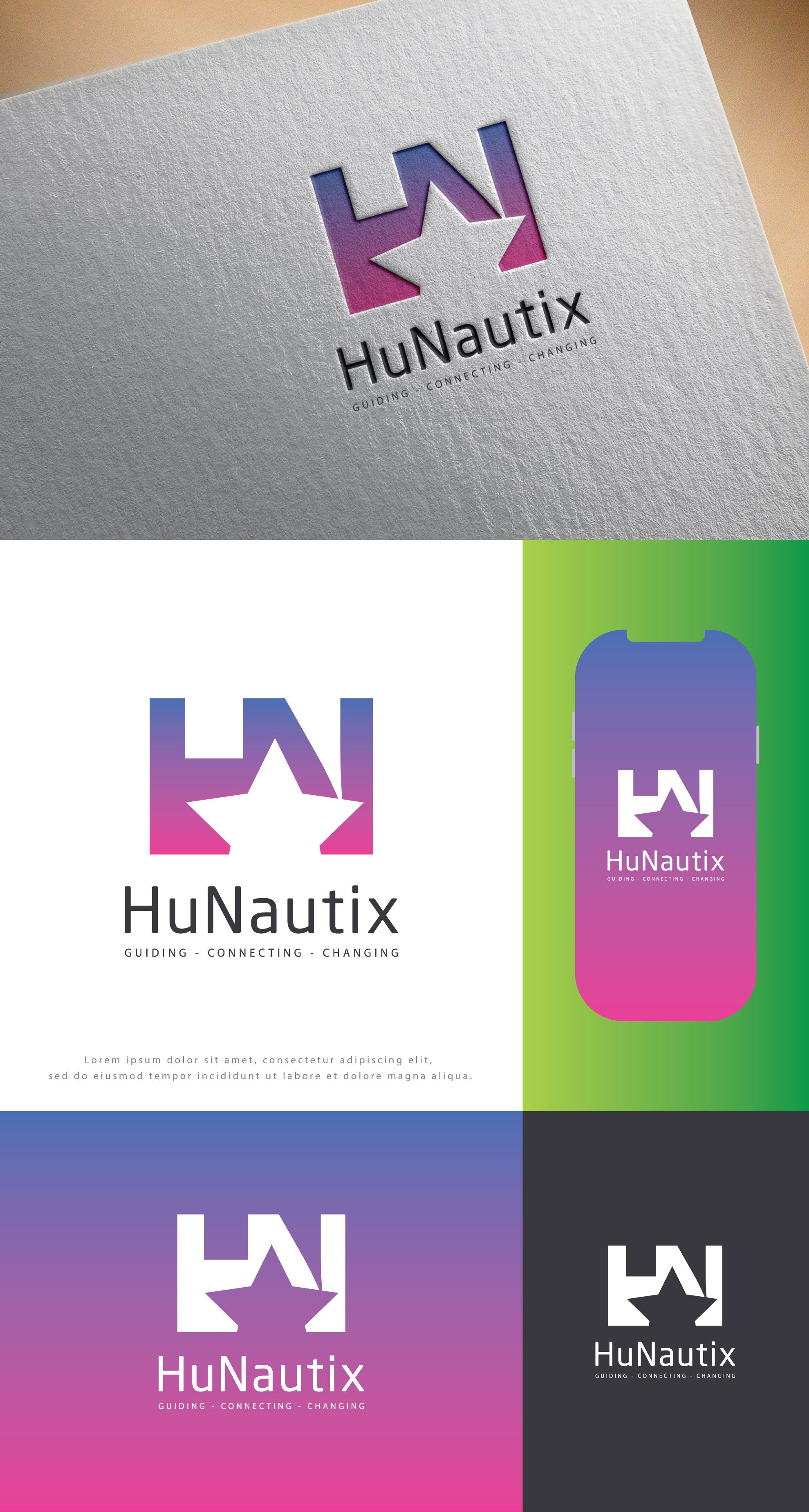 Logo-Design von Mohammad_Rasel für Hunautix S.A. | Design #29550182