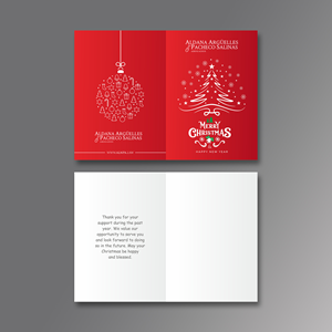 Diseño de Tarjeta de Felicitación por ecorokerz para este proyecto | Diseño: #29498042