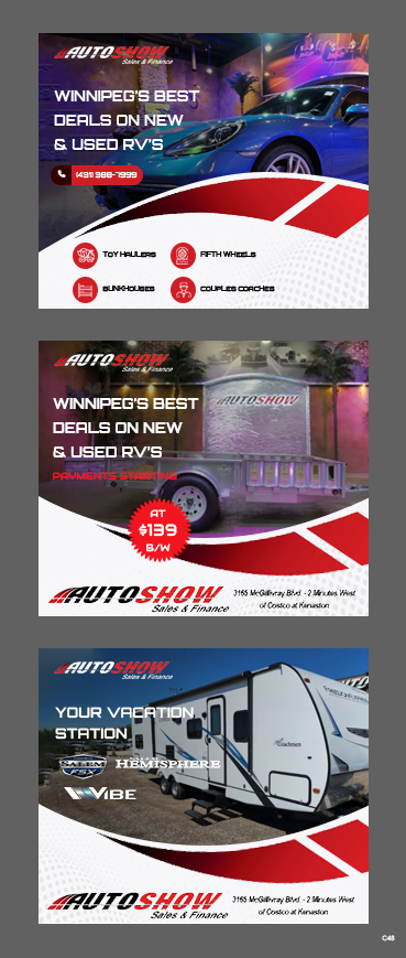 Banner Ad Design by pb for Auto Show Sales & Finance | Design #29652188
