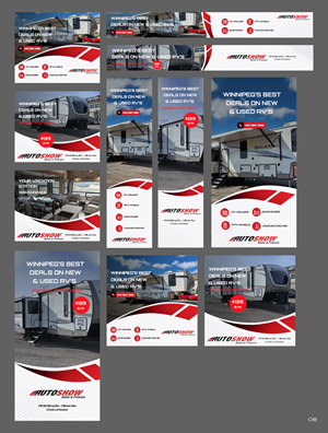 Banner Ad Design by pb for Auto Show Sales & Finance | Design: #29932737