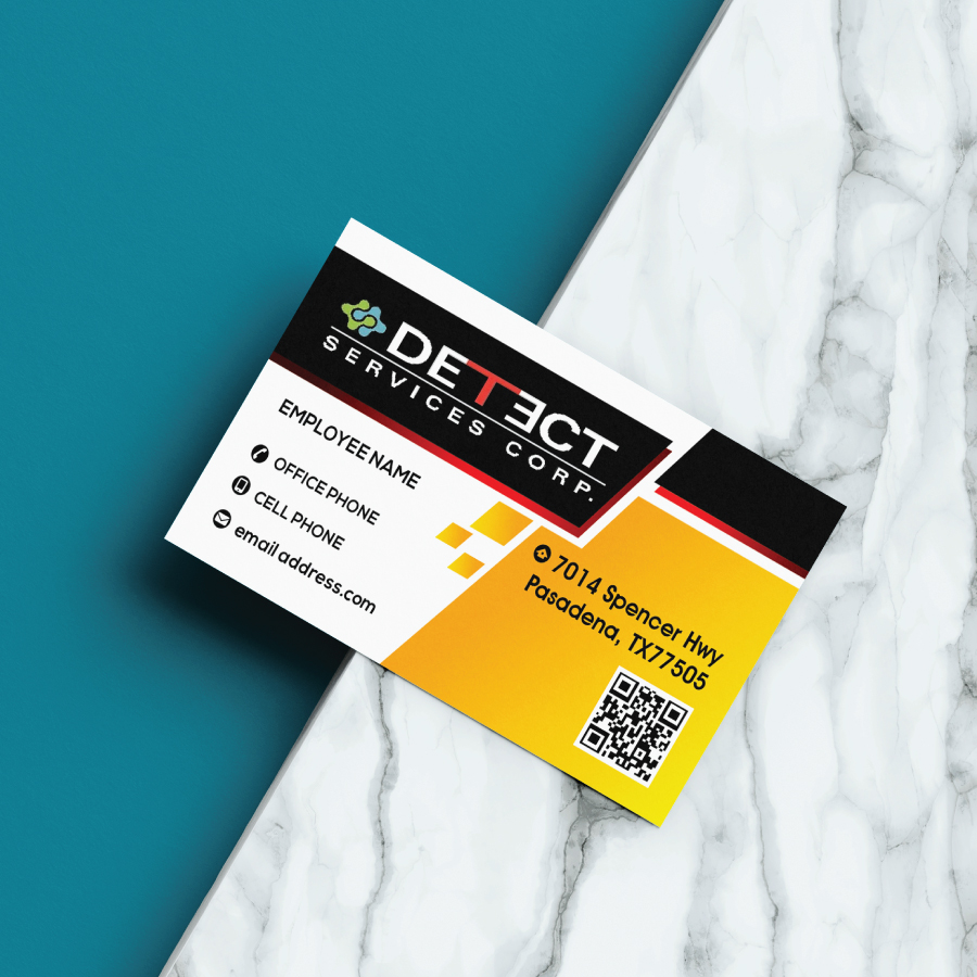 Business Card Design by logoford for Detect Services | Design #29498956