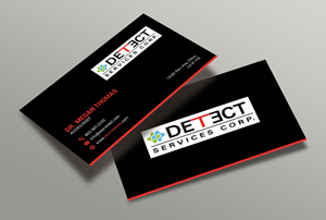 Business Card Design by salman2540 for Detect Services | Design: #29527422