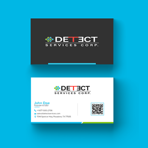 Business Card Design by WellDesign for Detect Services | Design: #29498902