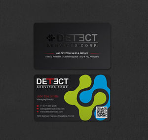 Business Card Design by INDIAN_Ashok for Detect Services | Design: #29497626