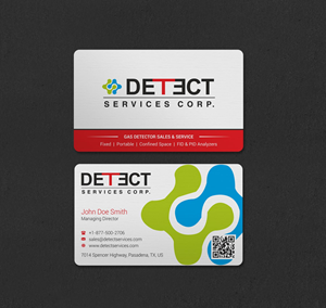 Business Card Design by INDIAN_Ashok for Detect Services | Design: #29497629