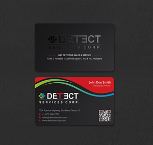 Business Card Design by INDIAN_Ashok for Detect Services | Design: #29497630