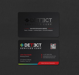 Business Card Design by INDIAN_Ashok for Detect Services | Design: #29497633