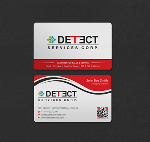 Business Card Design by INDIAN_Ashok for Detect Services | Design: #29497634