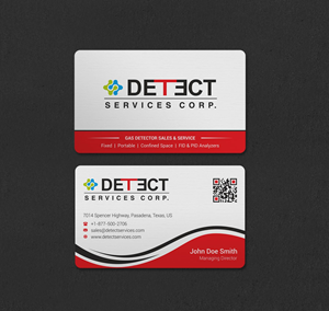 Business Card Design by INDIAN_Ashok for Detect Services | Design: #29497637