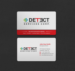 Business Card Design by INDIAN_Ashok for Detect Services | Design: #29497638