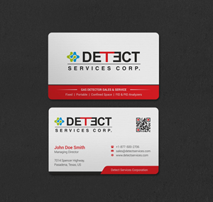 Business Card Design by INDIAN_Ashok for Detect Services | Design: #29497639
