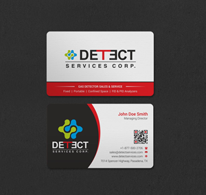 Business Card Design by INDIAN_Ashok for Detect Services | Design: #29497640