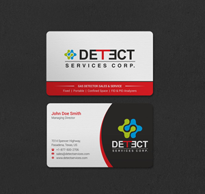 Business Card Design by INDIAN_Ashok for Detect Services | Design: #29497641