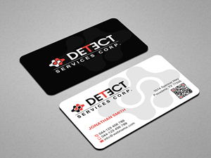 Business Card Design by Creations Box 2015 for Detect Services | Design: #29528449