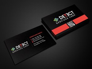 Business Card Design by Creations Box 2015 for Detect Services | Design: #29528451