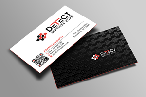 Business Card Design by Creations Box 2015 for Detect Services | Design: #29529217