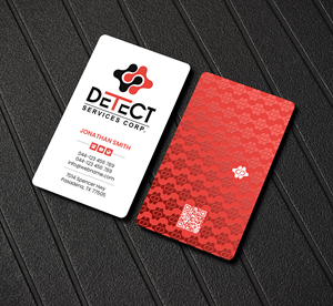 Business Card Design by Creations Box 2015 for Detect Services | Design: #29529222