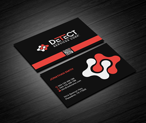 Business Card Design by Creations Box 2015 for Detect Services | Design: #29529565