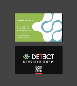 Business Card Design by Creations Box 2015 for Detect Services | Design: #29529573