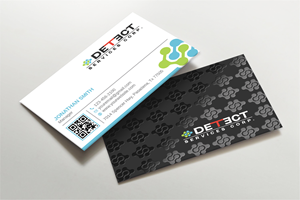 Business Card Design by LAXMI DESIGNHUB for Detect Services | Design: #29498507