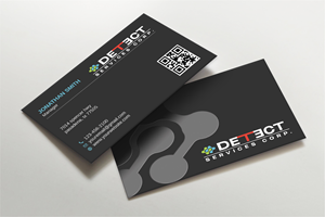 Business Card Design by LAXMI DESIGNHUB for Detect Services | Design: #29498522