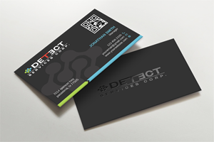 Business Card Design by LAXMI DESIGNHUB for Detect Services | Design: #29498526