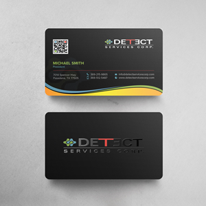 Business Card Design by chandrayaan.creative for Detect Services | Design: #29496056