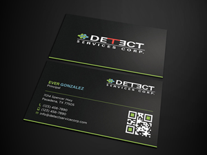 Business Card Design by Tripti Ranjan Gain for Detect Services | Design: #29503565