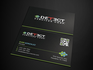 Business Card Design by Tripti Ranjan Gain for Detect Services | Design: #29503566