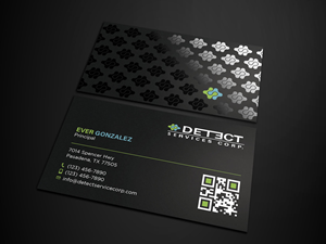 Business Card Design by Tripti Ranjan Gain for Detect Services | Design: #29503575