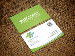 Business Card Design by Tripti Ranjan Gain for Detect Services | Design: #29511259