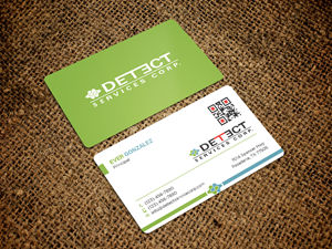 Business Card Design by Tripti Ranjan Gain for Detect Services | Design: #29511260