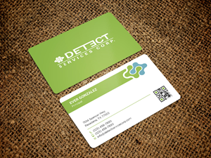 Business Card Design by Tripti Ranjan Gain for Detect Services | Design: #29511261