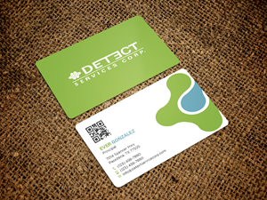 Business Card Design by Tripti Ranjan Gain for Detect Services | Design: #29511262