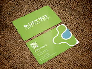 Business Card Design by Tripti Ranjan Gain for Detect Services | Design: #29511263