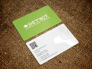 Business Card Design by Tripti Ranjan Gain for Detect Services | Design: #29511265