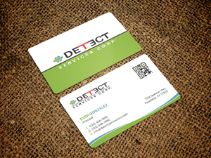 Business Card Design by Tripti Ranjan Gain for Detect Services | Design: #29511271