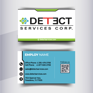 Business Card Design by The Faisal for Detect Services | Design: #29524012
