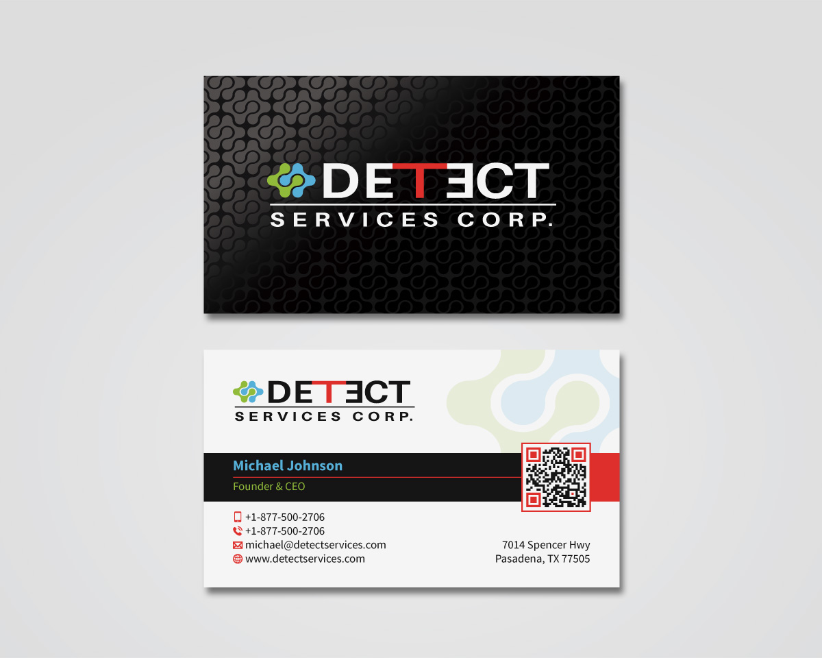 Business Card Design by MDesign for Detect Services | Design #29516119