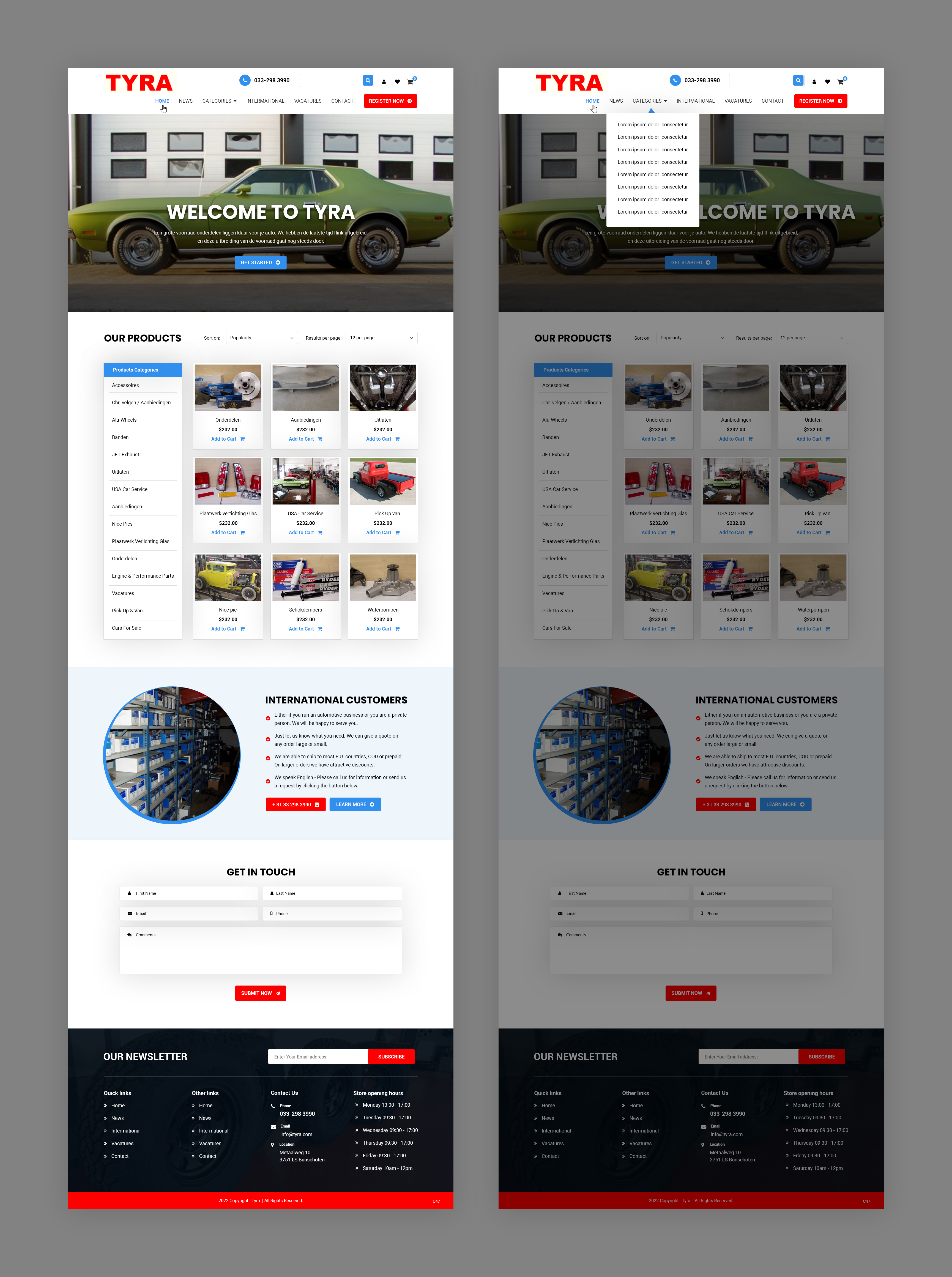 Web Design by pb for this project | Design #29532722