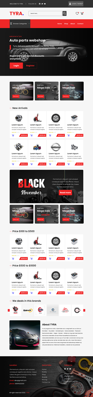Web Design by Samahir Sharif for this project | Design: #29569598