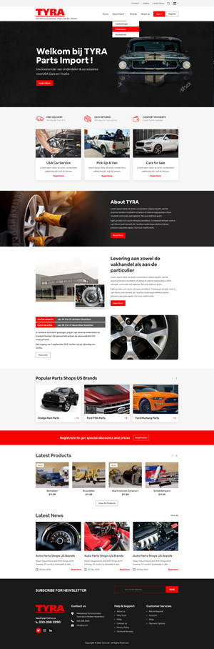 Web Design by Jabin Doly for this project | Design: #29664888