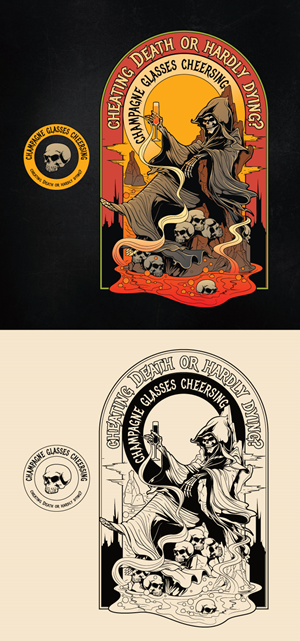 T-shirt Design by ally designs