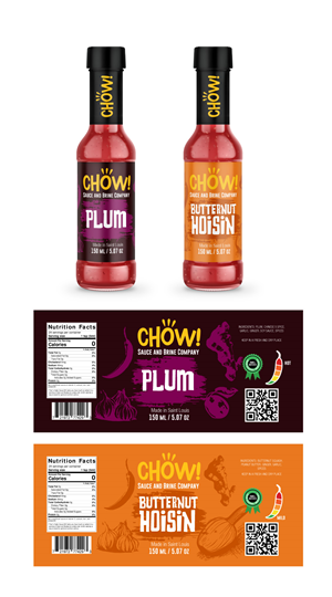 Etikett-Design von Sergio Coelho für Chow! | Design: #29520290