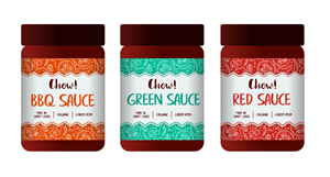 Label Design by Gareer for Chow! | Design #29511603