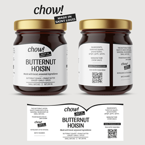 Etikett-Design von Krasimira Georgieva für Chow! | Design: #29525740