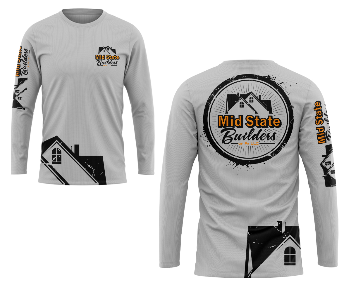 Diseño de Camiseta por Andi Yan para Mid State Builders of Pa LLC | Diseño #29503081